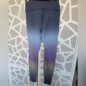 ALO Yoga Gradient Blue and Purple Leggings